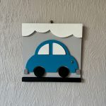 Tableau Voiture Bleue