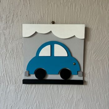 Tableau Voiture Bleue