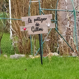 Pancarte - Le potager de Gillou