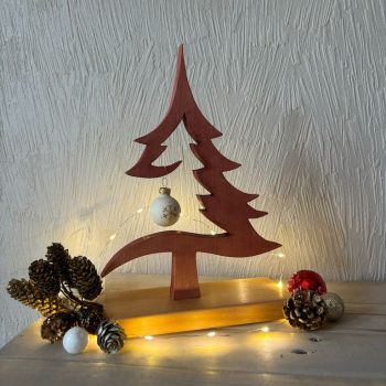 Sapin ouvert teinté