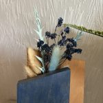 Soliflore Bleu et naturel