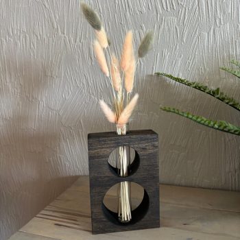 Soliflore en bois