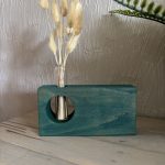 Soliflore en bois
