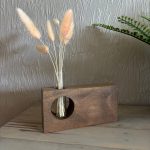 Soliflore en bois