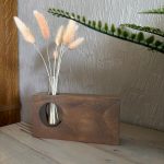 Soliflore en bois