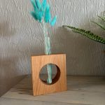 Soliflore en bois