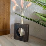 Soliflore en bois