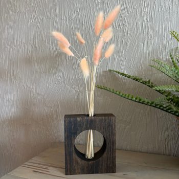 Soliflore en bois