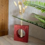 Soliflore en bois